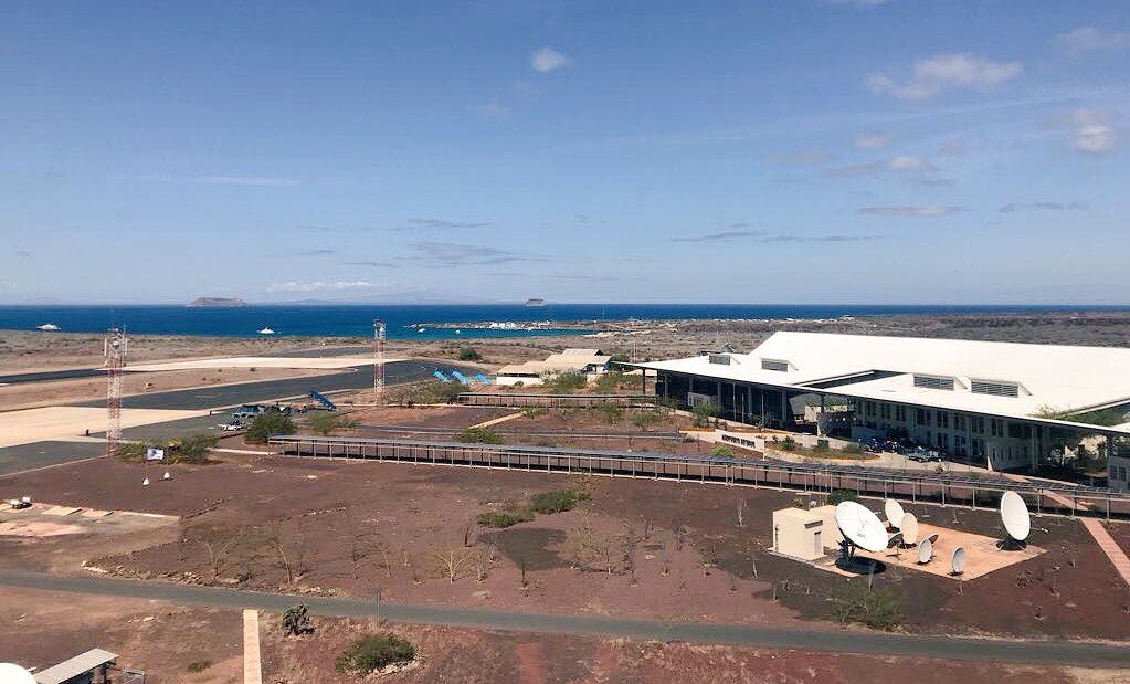 Aeropuerto de Gal pagos primero en Latinoam rica y el Caribe con